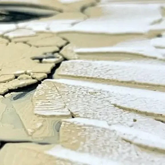 Woman in the Wall, Cracked Face Wall Art, Surreal Portrait Wall Decor - Picture 6 of 9